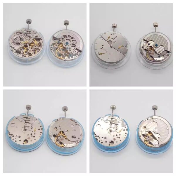 00 Watch Accessories, Domestic-Made Mechanical Movement, Tianjin ST17 Hollowed-Out Manual Two-and-a-Half-Hand Movement with 10 o'clock Kinetic Energy