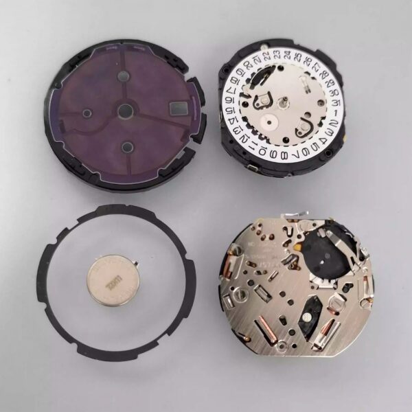 000 Watch Accessories: Brand - New Original Japanese VS76A Movement, Eco - Drive Movement, VS76 Six - Hand Movement with Battery Included.