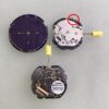 Watch Accessories: Original Japanese VS3JA Eco-Drive Movement, 6-Hand Quartz Movement, VS3J Movement with 3-6-9 Seconds Function, Complete Set with Battery