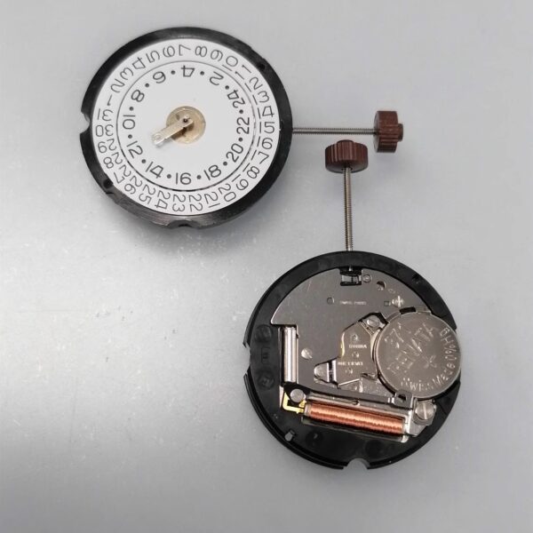 0000 Watch Accessories, Brand New Original Swiss RONDA 505 Four-Hand Quartz Movement, RONDA 505-24H, RONDA 505-24D
