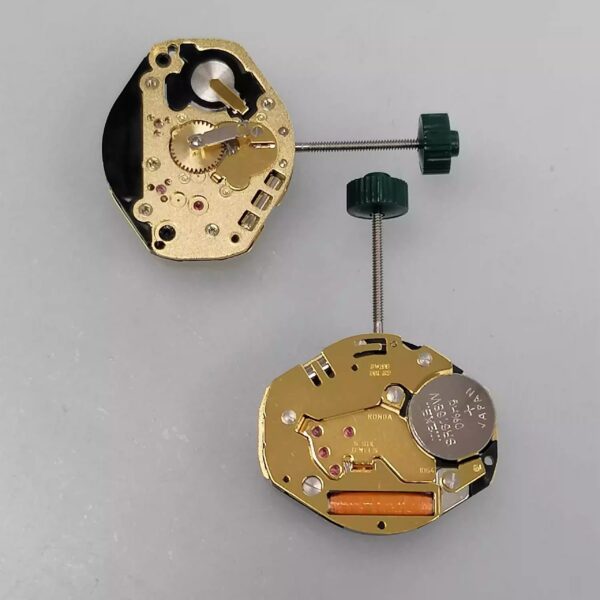 Watch Accessories, Brand New RONDA 1064 Two-and-a-Half-Hand Quartz Movement (Gold & White Versions)