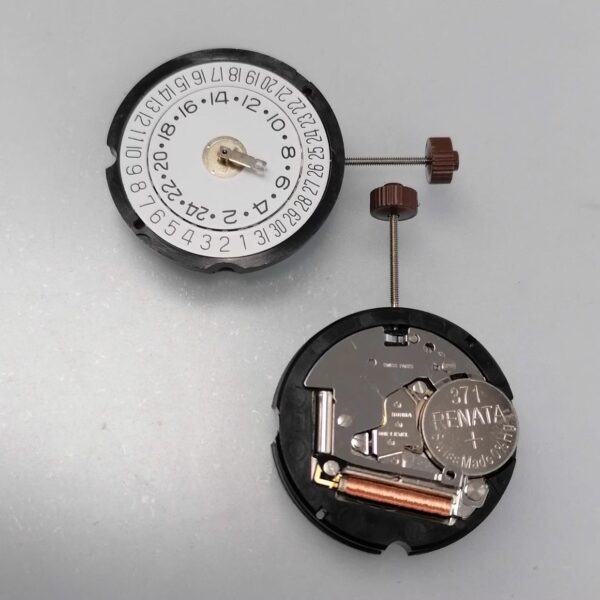 0000000 Watch Accessories, Brand New Original Swiss RONDA 505 Four-Hand Quartz Movement, RONDA 505-24H, RONDA 505-24D
