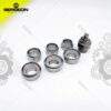 Swiss Made BERGEON 5538 6-Piece Die Set with Adapter for Rolex Oyster Case Back Opening