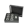 Swiss Made BERGEON 5538 6-Piece Die Set with Adapter for Rolex Oyster Case Back Opening