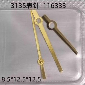 Watch Accessories: Replacement Three Hands for Rolex Datejust | Compatible with Calibre 3135 (Suitable for Models 116233, 116234)