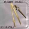Watch Accessories: Replacement Three Hands for Rolex Datejust | Compatible with Calibre 3135 (Suitable for Models 116233, 116234)