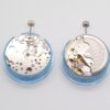 00】 Watch Accessories, Domestic-Made Mechanical Movement, Tianjin ST17 Hollowed-Out Manual Two-and-a-Half-Hand Movement with 10 o'clock Kinetic Energy