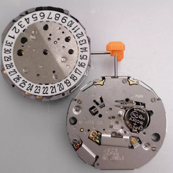 Watch Accessories: Brand New Original Japanese Miyota JS25 Quartz Watch Movement