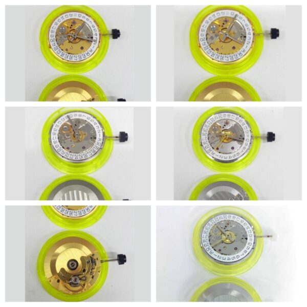 Watch Movement, Brand-new, Domestic Tianjin Seagull ETA2824-2 Mechanical Movement (Gold/White), Engraved Movement
