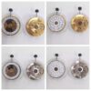 Watch Accessories, Swiss Imported ETA Mechanical SW200-1 Movement, SW220-1 Movement with Double Calendar (Gold & White Movements)