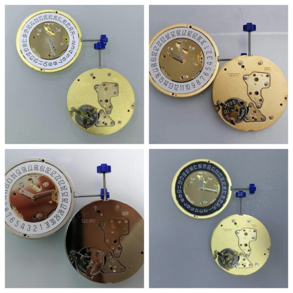 0_副本 Watch Accessories, Brand New Imported Swiss RONDA 5021.D Movement (Gold and White Versions), 5-Hand Movement