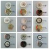 Watch Accessories, Swiss Movement, RONDA 785 Three-Hand Quartz Movement (Gold & White Versions, Date at 3 O'clock Position)