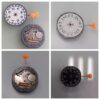 0_副本 Watch Accessories: Brand-New Japanese MIYOTA (Miyota) 1M50 Black Movement, 1M52 White Movement