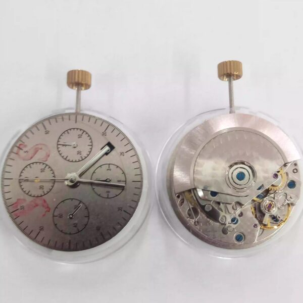 Watch Accessories, Domestic Dandong 7750 Mechanical Movement Single Calendar with Small Seconds at 3, 6 and 9 O'clock