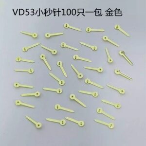0】 Watch Accessories: Sub-Second Hands for Quartz Watch VD53 Movement (Sub-Second Wheel Hands) | Size 4mm, Price for 100 Pieces