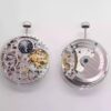 Watch Accessories: Domestic Liaocheng Big Flywheel Mechanical Movements (Fake Big Flywheel), Dual Barrel, Hollow-Out Dual Barrel, Liaocheng