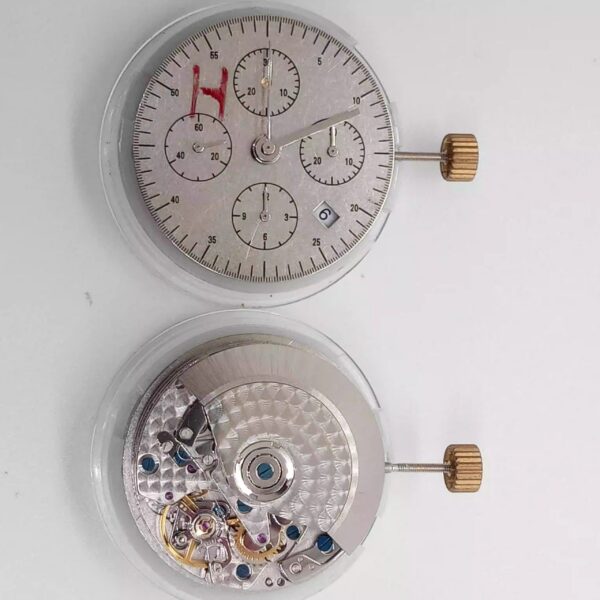Watch Accessories, Domestic Dandong 7750 Mechanical Movement Single Calendar with Small Seconds at 3, 6 and 9 O'clock