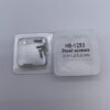 1. Watch Accessories: Hublot-Style Case Bezel Screws, Full Steel Hublot Watch Band, Silver Screws for Clasp & Case
