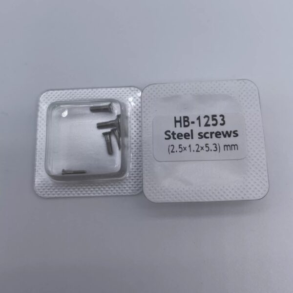 1. Watch Accessories: Hublot-Style Case Bezel Screws, Full Steel Hublot Watch Band, Silver Screws for Clasp & Case