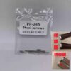 1 Watch Accessories, Domestic-Made, Compatible with Patek Philippe Nautilus, Stainless Steel Strap Link Connecting Rods, All-Steel Slotted, Leather Strap Screw Rods