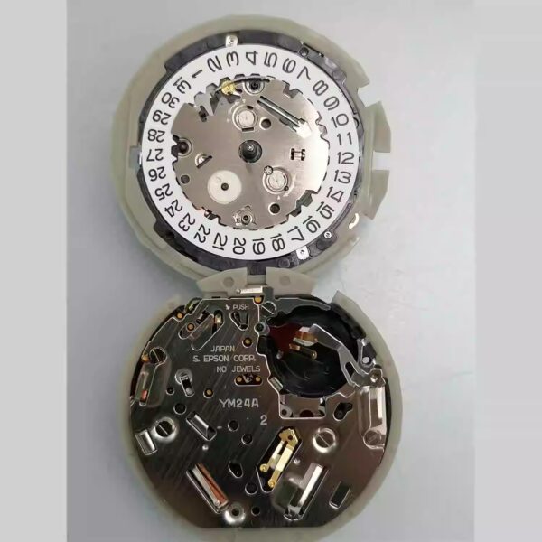 1 Watch Accessories: Brand - New Original Miyota YM24 Quartz Movement, Multi - Functional Quartz Movement.