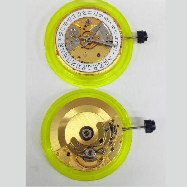 Watch Movement, Brand-new, Domestic Tianjin Seagull ETA2824-2 Mechanical Movement (Gold/White), Engraved Movement