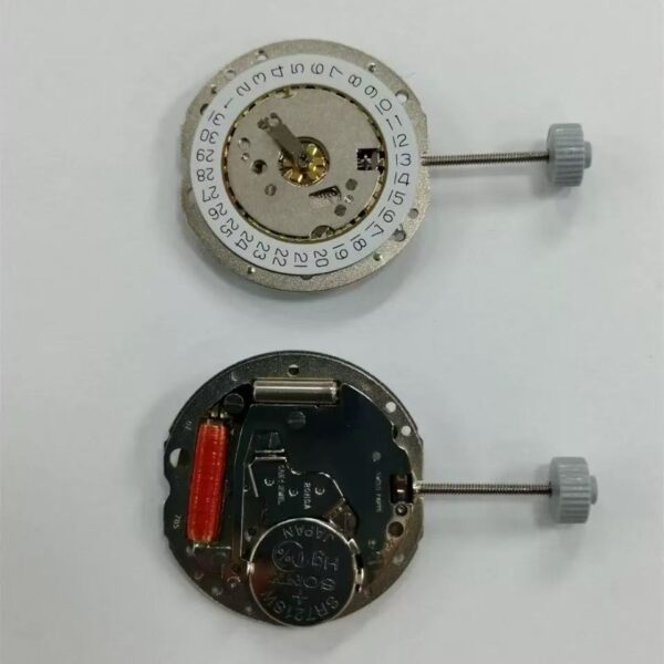 Watch Accessories, Swiss Movement, RONDA 785 Three-Hand Quartz Movement (Gold & White Versions, Date at 3 O'clock Position)