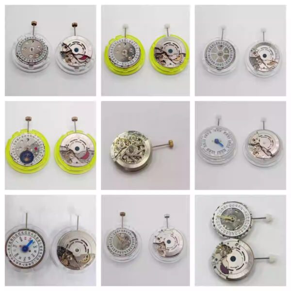 100 Watch Accessories: Citizen, 2813 Movement (Single Calendar, Dual Calendar), Domestic 8205 & 2813 Movements (Large Calendar, Red Wheel Movement)