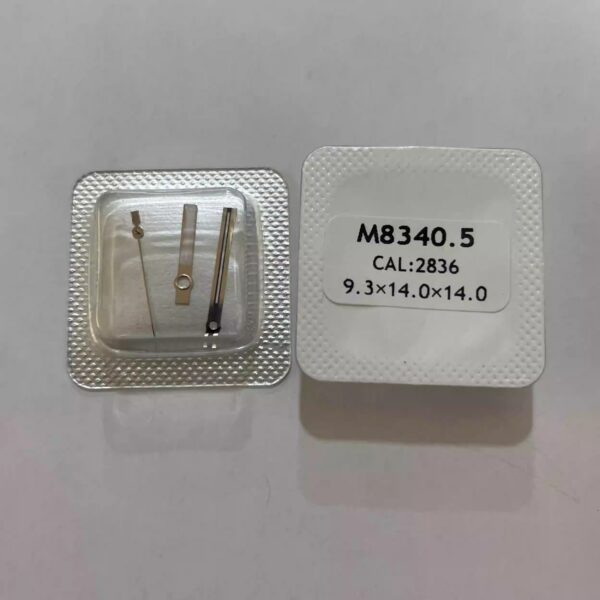Watch Accessories: Hands for ETA 2836 Movement (Fits Mido 8340 / Multifort Series), 3-hand set