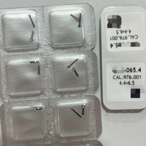 11【 Watch Accessories: Omega Watch Hands (Model 065) | Compatible with 976.001 Quartz Movement (Hour & Minute Two-Hand Set)