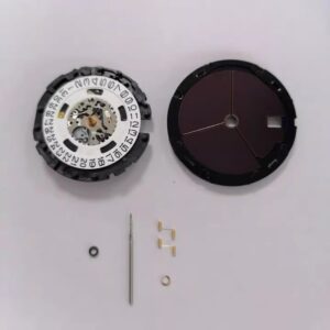 Watch Accessories: Original Japanese Eco-Drive Movement, VS42A Single-Calendar Three-Hand Movement, V157 Solar-Powered Movement, Complete Set with Battery.