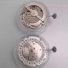 Watch accessories: Brand new Japanese Miyota movement 8217, single calendar with sub-seconds at 9 o'clock position, automatic mechanical movement