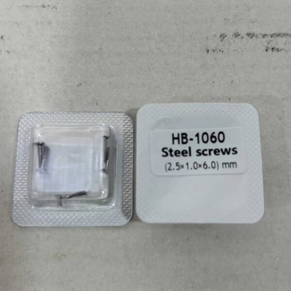 1p Watch Accessories: Hublot-Style Case Bezel Screws, Full Steel Hublot Watch Band, Silver Screws for Clasp & Case