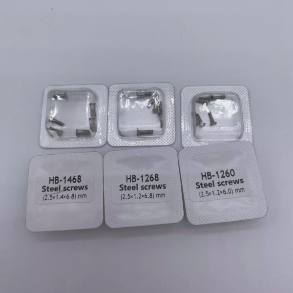 1】 Watch Accessories: Hublot-Style Case Bezel Screws, Full Steel Hublot Watch Band, Silver Screws for Clasp & Case