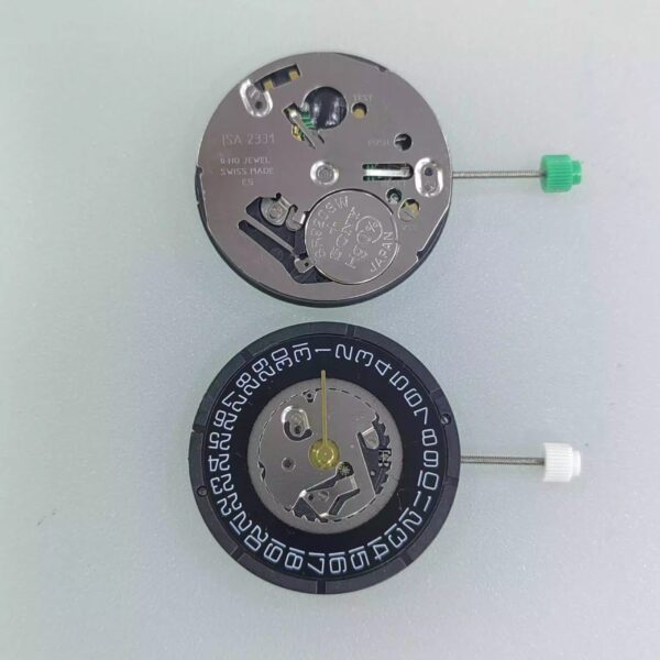 2- Watch Accessories: Brand New and Original; Swiss ISA 2331 Movement; Quartz Movement; Watch Movement