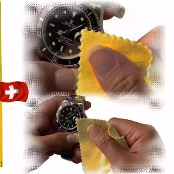 Swiss-Made Bergeon 6719 K-Gold Polishing Cloth (For Polishing Gold, Silver & Other Metals, Suitable for K-Gold Watches)
