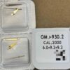 2 Watch Accessories: Watch Hands Compatible with Omega De Ville, Suitable for 2000 Mechanical Movement (Three Hands: Hour, Minute, Second)