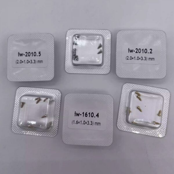 Watch Accessories: Case Back Screws Compatible with IWC Portofino & Portugieser, Full Steel Slotted Case Back Screws (One Box)