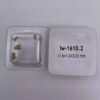 Watch Accessories: Case Back Screws Compatible with IWC Portofino & Portugieser, Full Steel Slotted Case Back Screws (One Box)