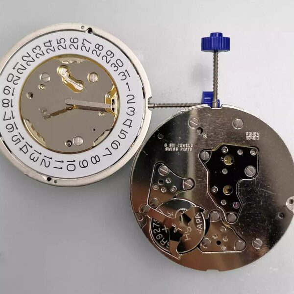 2 Watch Accessories, Brand New Original Swiss RONDA 5040D Quartz Movement (White & Gold Versions)