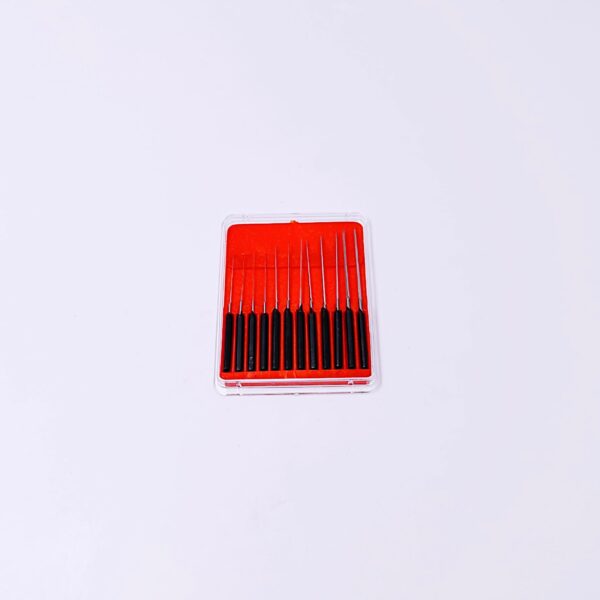 Genuine Swiss-Made HOROTEC MSA 02.155 12-Piece Set (for Precision Needle Twisting & Drilling) - Watch Repair Tool