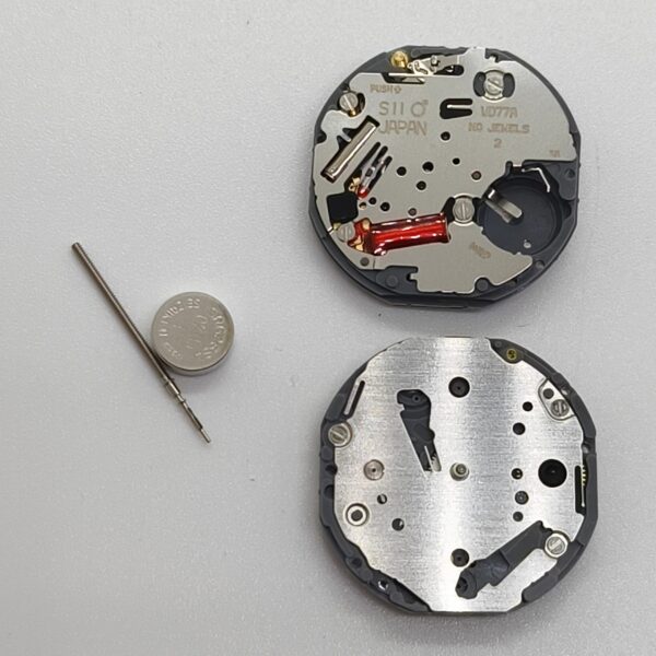 Watch Accessories: Brand-New Original Japanese Miyota VD77 Movement, VD77A Quartz Movement