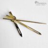 222- Watch Accessories: Rolex 6694 Watch Hands - for 1225 Movement (Green Luminous Hands)