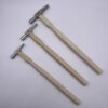 222 Swiss Imported BERGEON 1438-1, 1438-2 & 1438-3 Wooden-Handled Steel Hammers (Watch Repair Tools / Watchmaker's Hammers)
