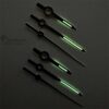 222=、 Watch Accessories: Rolex 6694 Watch Hands - for 1225 Movement (Green Luminous Hands)