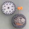 2‘’ Watch Accessories: Brand-New Japanese MIYOTA (Miyota) 1M50 Black Movement, 1M52 White Movement