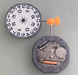 Watch Accessories: Brand-New Japanese MIYOTA (Miyota) 1M50 Black Movement, 1M52 White Movement