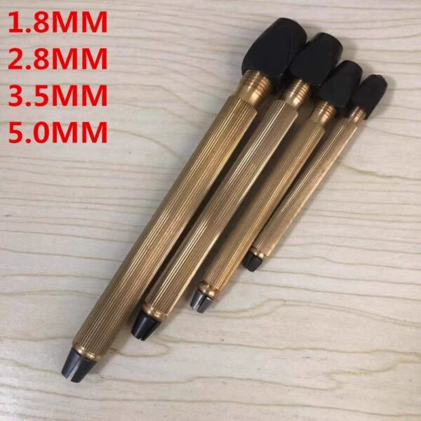 Genuine Swiss-Imported HOROTEC MSA02.027 4-Piece Drill Chuck Holder Set (for Watch Repair)
