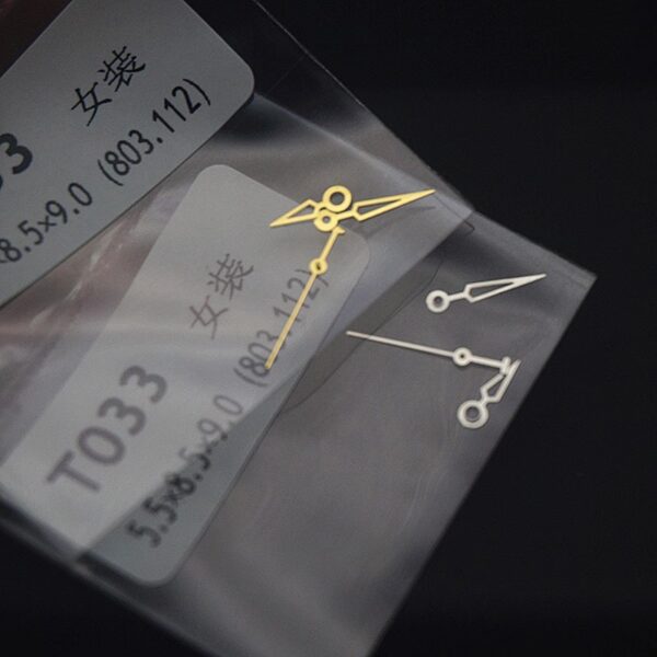 Watch Accessories: Tissot Hands | T033 Baohuan Series | Ladies' Quartz Watch Hands | Compatible with 803.112 Movement