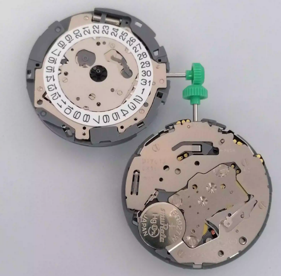 Watch Movement Accessories: Brand-New OS10 Movement, Multi-Functional Quartz Electronic Movement with Calendars at 3, 4, 6 O'clock Positions